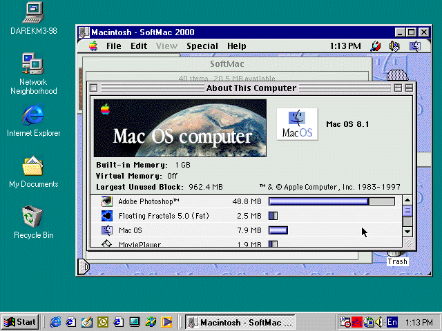 sim city emulator mac iicx